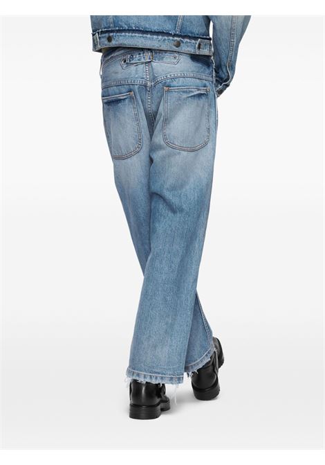 cropped straight leg jeans man blue MAISON MARGIELA | S50LA0245 S30561987